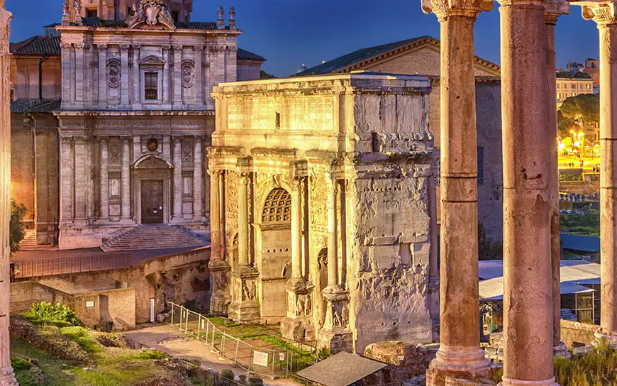 Rome & Etruria Cruise Tour