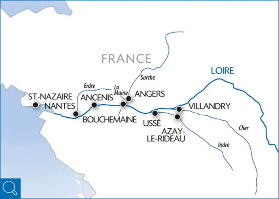 Croisi Europe Cruises Route